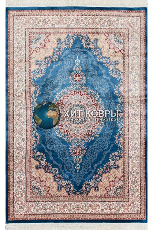 Иранский ковер Bambo 14568 Голубой